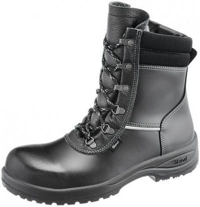 ESD Occupational Shoes O2 High Boots for Men Black